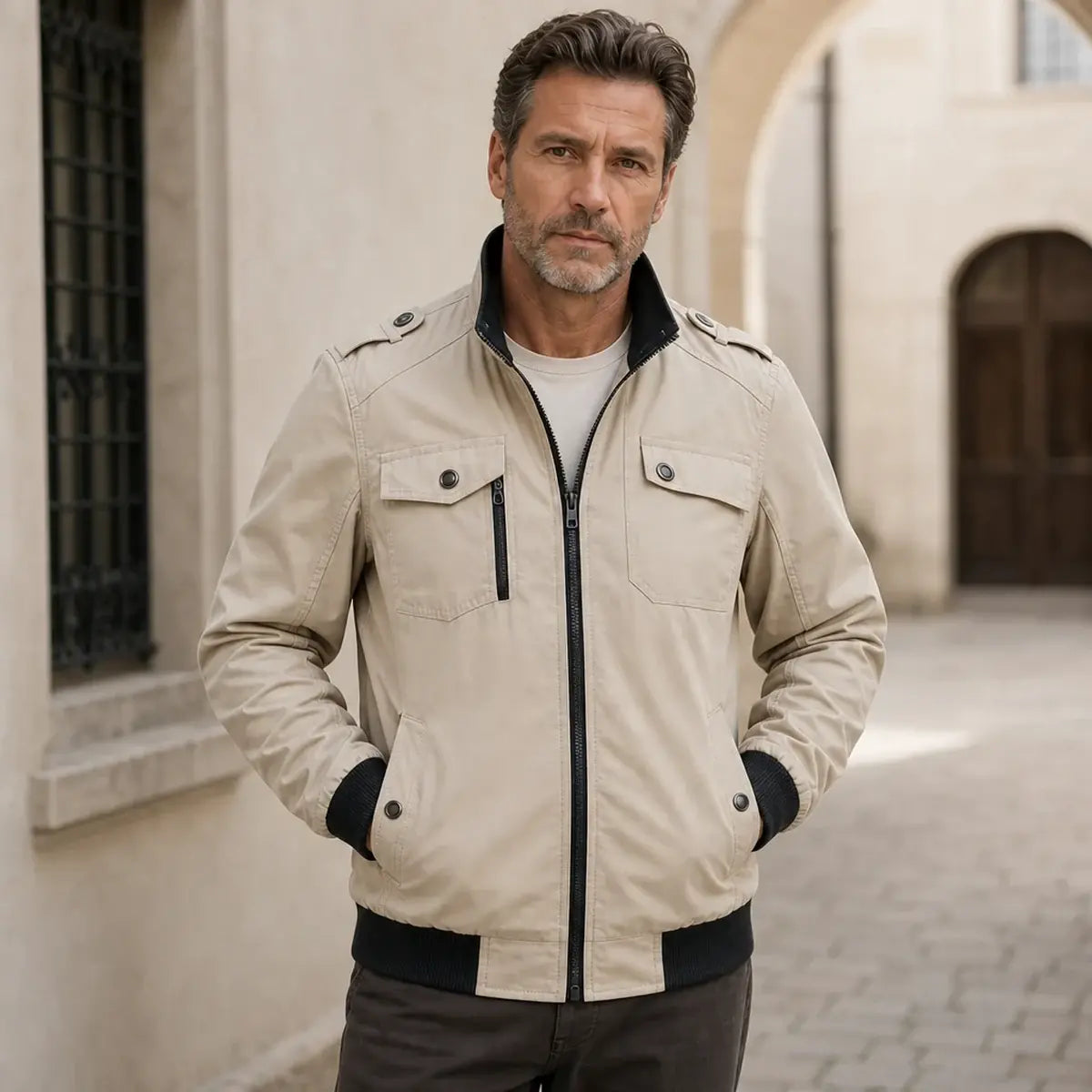 🔥 【M-5XL】Nueva chaqueta de hombre otoño/invierno 2026 – moderna, casual y abrigada 🔥