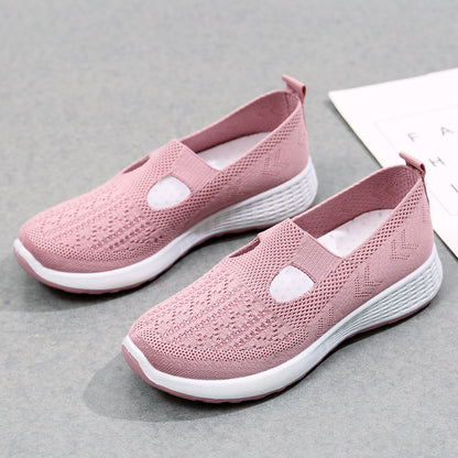 🌸🌸【Velikosti 36-41】Športni čevlji za ljudi srednjih let in starejše, s podplati iz mehke in zračne tkanine.