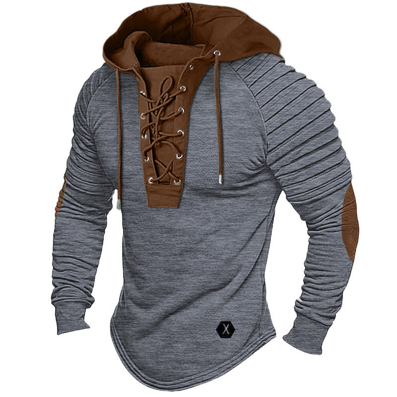 💥【S-3XL】Nova moška ohlapna jopa s kapuco za jesen/zimo 4239428