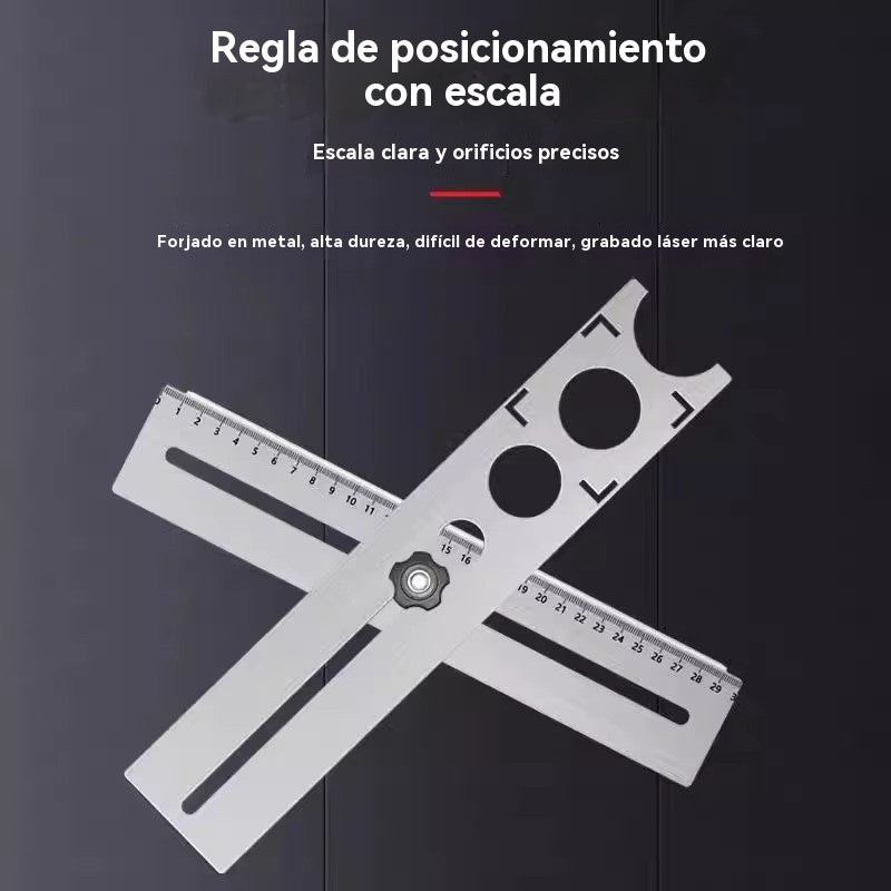 💥Revolución de herramientas💪Regla para medir ángulos de azulejos
