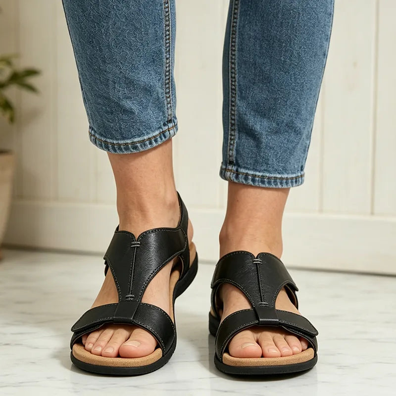 🌻👡【36-43】Poletni sandali z mehkim podplatom in oporo za lok stopala, ležerni in udobni