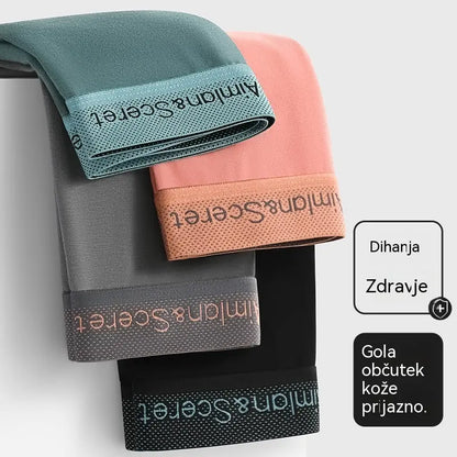 🔥🔥【6 kosov】Antibakterijsko moško spodnje perilo iz ledene svile in bombaža