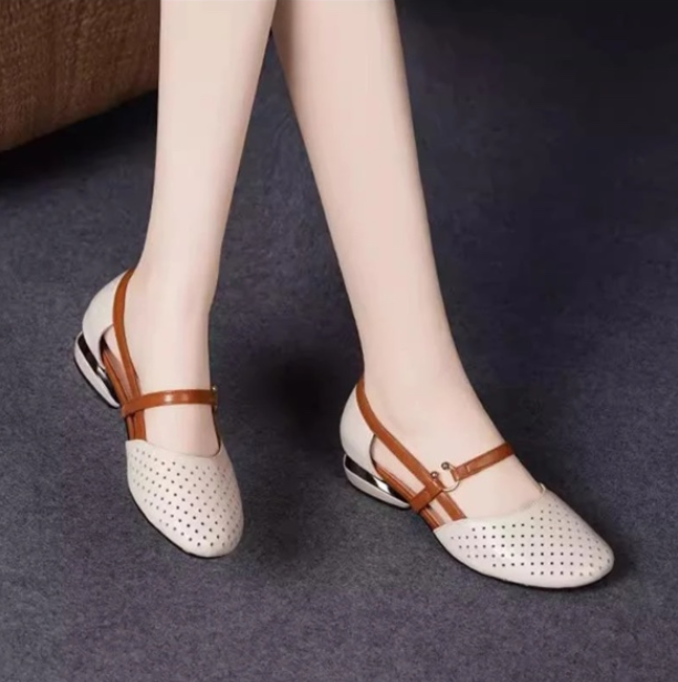 🔥🌴【Velikosti 35-41】Jarní módní a elegantní dámské sandály✅Materiál z přírodní kůže✅Měkká podrážka 4255207