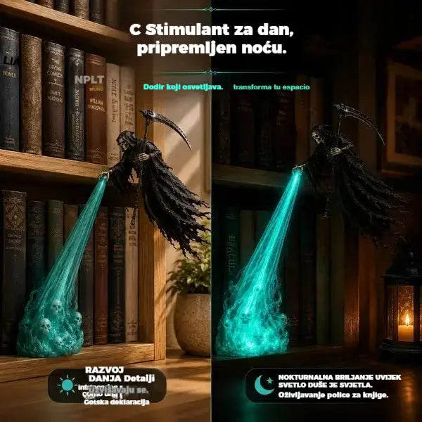 😇Dekorativna 3D LED lučka v obliki angelčka | Čudovita svetleča dekoracija za knjižno polico