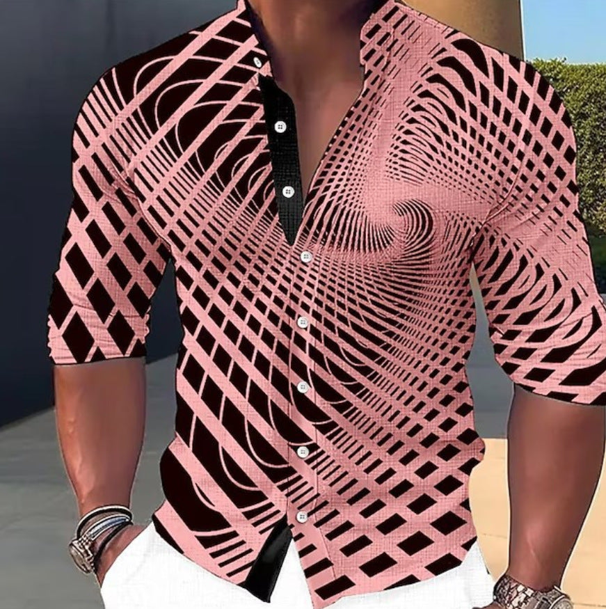 👔🔥【S-6XL】Moška bombažna potiskana majica