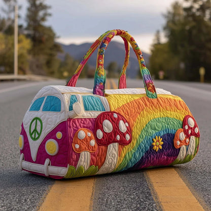 [Novedades de 2026, oferta por tiempo limitado]Bolsa de viaje acolchada Hippie Van