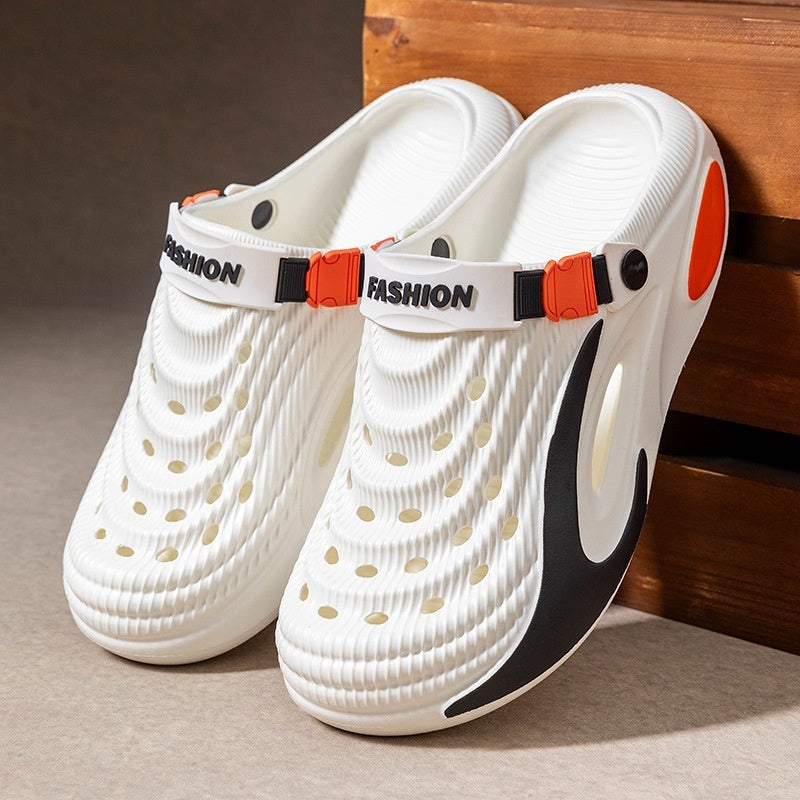 👟 Posebna ponudba s 50 % popustom 🌬️ Večnamenski moški sandali (odebeljen podplat iz EVA): Nedrseči, ultra lahki, zračni – popolna izbira za na plažo, šport in vsakodnevno nošenje 🏃‍♂️
