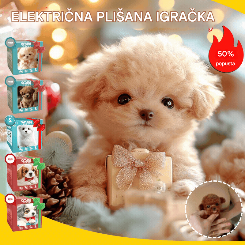 🐶 🔥Plišasta lutka Puppy My Robot
