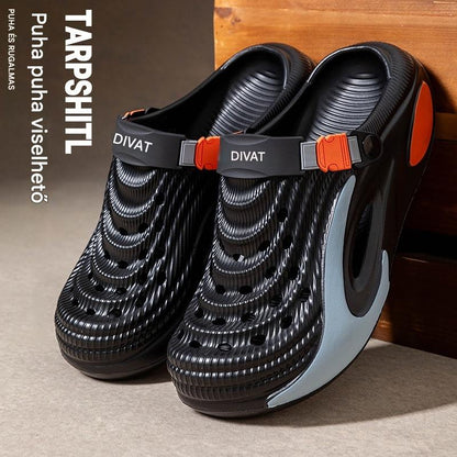 👟 -50% Most! 🌬️ Férfi szandál vastag EVA talppal – könnyű, csúszásmentes, légáteresztő 🏃‍♂️ Tökéletes strandra, edzéshez, hétköznapokra!