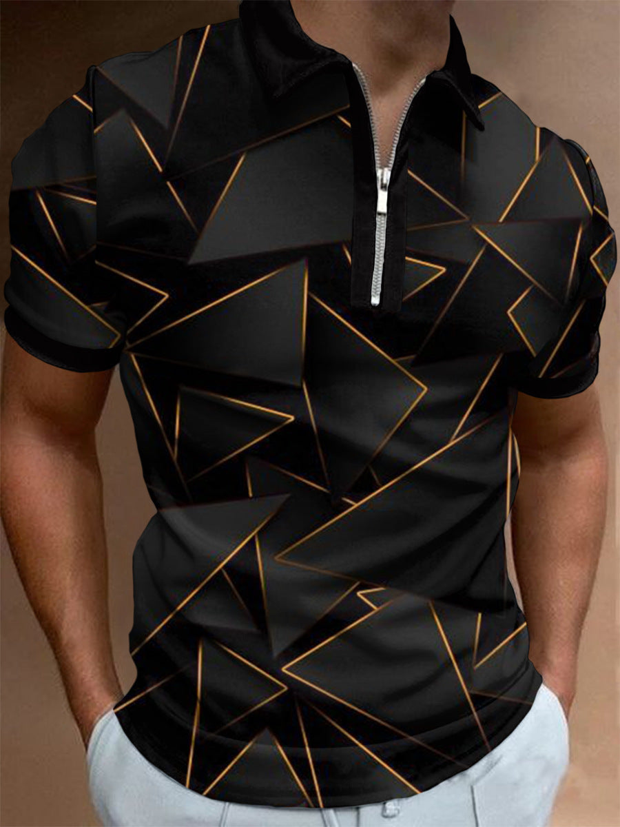【S-3XL】🔥Nova modna moška polo majica v barvnem ujemanju