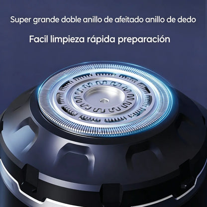 🥳💈 ¡50% de descuento! Afeitadora eléctrica para hombre: cuchillas de acero inoxidable, diseño ergonómico para el afeitado. ¡Corta tu vello fácilmente en casa! ⚡✨