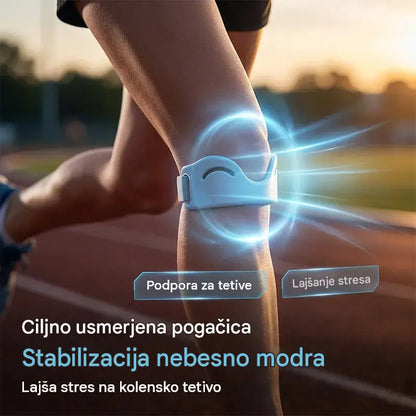🩺 Športna opornica za koleno 👉 Koleno potrebuje čas. Ta trak mu ta čas zagotavlja.