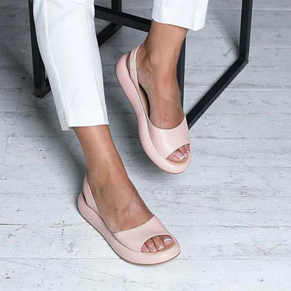 🔥👡【35-43】Άνετα ορθοπεδικά γυναικεία σανδάλια με χοντρές σόλες ✅️Πληρωμή κατά την παράδοση ✅️2 είδη με έκπτωση 70%