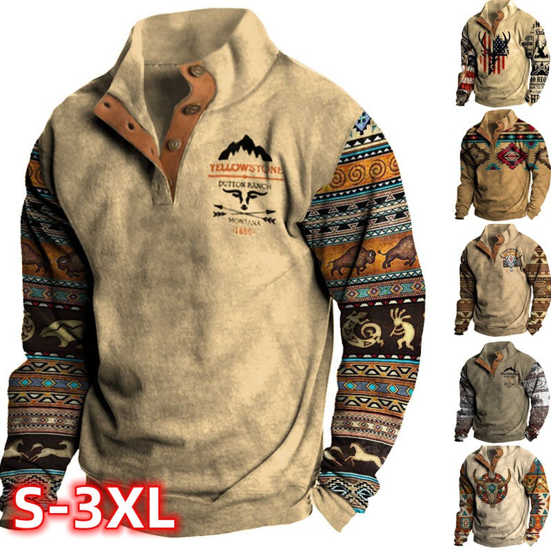 ❤️🧥【 S-3XL】Nova modna moška majica s kapuco s 3D tiskom 2024 3743601