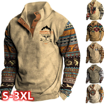 ❤️🧥【 S-3XL】Nova modna moška majica s kapuco s 3D tiskom 2024 3743601