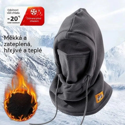 ❄️❄️ Integrální zateplená čepice s fleecovou podšívkou, která vás udrží v teple až do -20 stupňů Celsia. ⛷️ Ideální pro lyžování, jízdu na motorce a outdoorové aktivity.