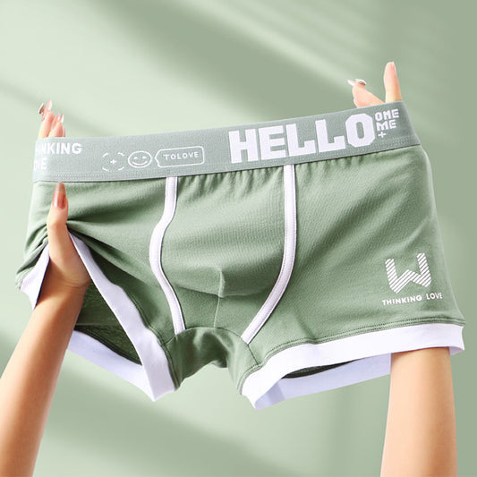 🍃M-3XL【5 kusů】 Pánské Bavlněné Boxerky | Prodyšné Pohodlné Spodní Prádlo | Elastický Pas | Klasický Střih