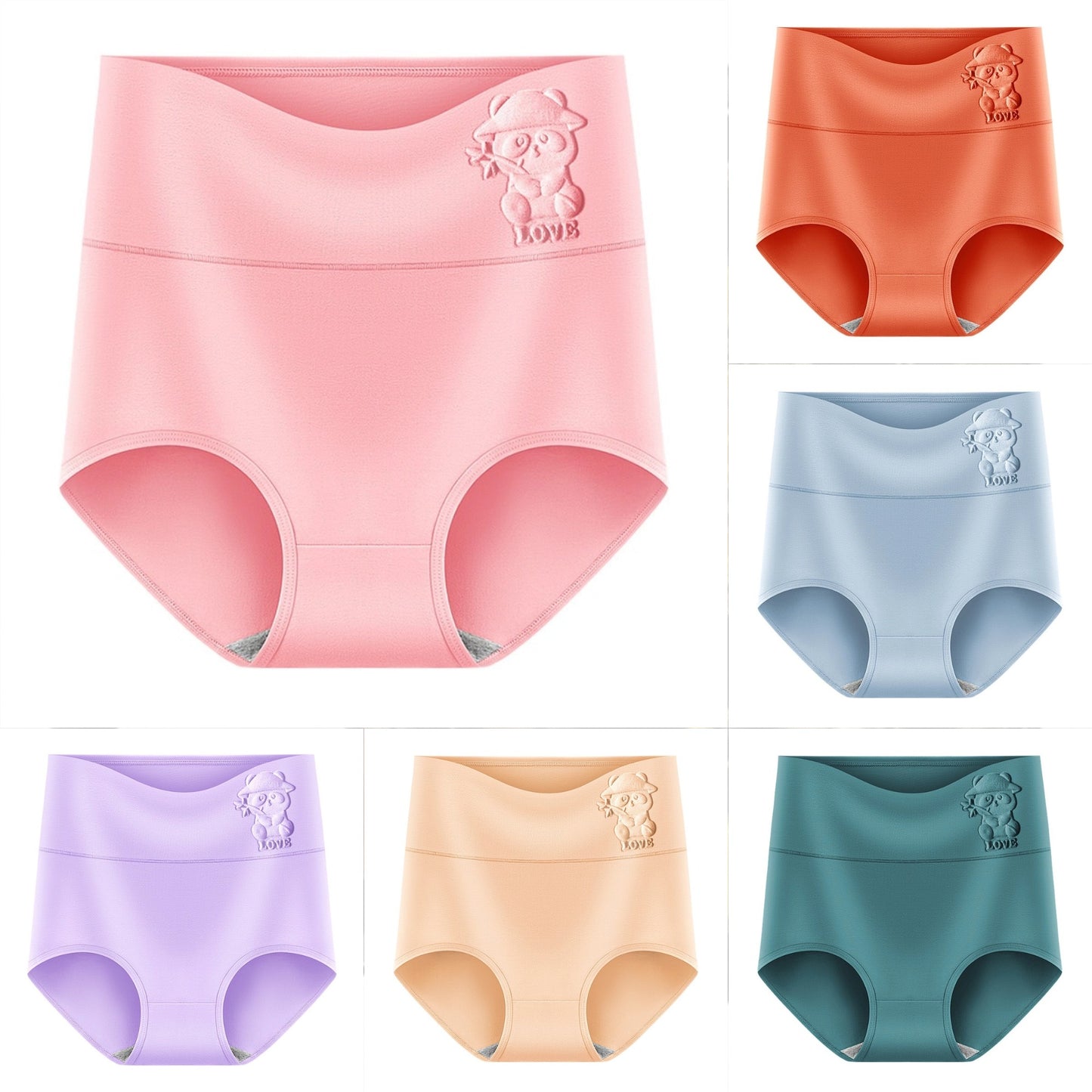 ✅【45KG-90KG】Bielizna z wysokim stanem, podnosząca i modelująca biodra, odpowiednia dla osób o wadze 45-90 kg, wykonana z wysokiej jakości bawełny✨️ 4213322