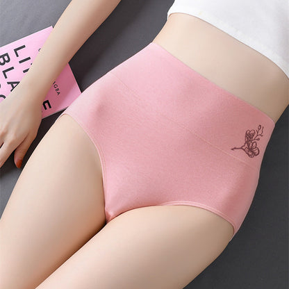 💖【Set 6 kosov】🎁 [40–100 kg] Bombažne oblikovalne hlačke z visokim pasom – Ugodna ponudba