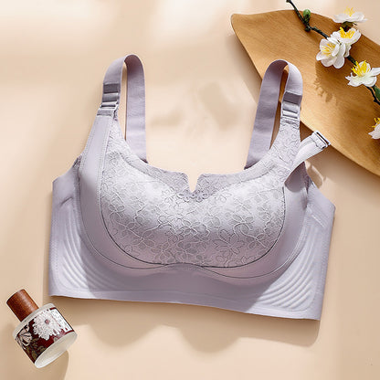 😍【Kupite 1, dobite 1 gratis】Nastavljiv push-up modrček za večje prsi, udoben modrček.