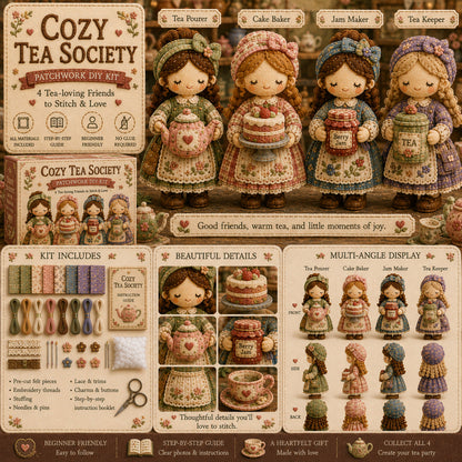 🎁Último día: ¡Disfruta de un 49% de descuento! 🧵 Kit de patchwork para armar en miniatura de la serie Mundo en miniatura.