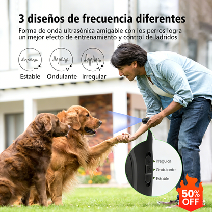 💥👪¡Este repelente ultrasónico para perros puede protegerlo a usted y a su familia!