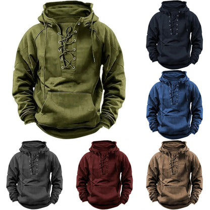 【S-3XL】Nova moška ohlapna jopa s kapuco za jesen/zimo