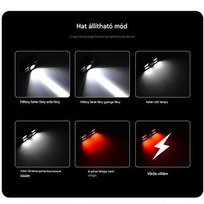 💥【Vásároljon 1-et, kap 1-et ingyen】🌟💡Indukciós LED-es fényszórók intelligens USB-töltéssel