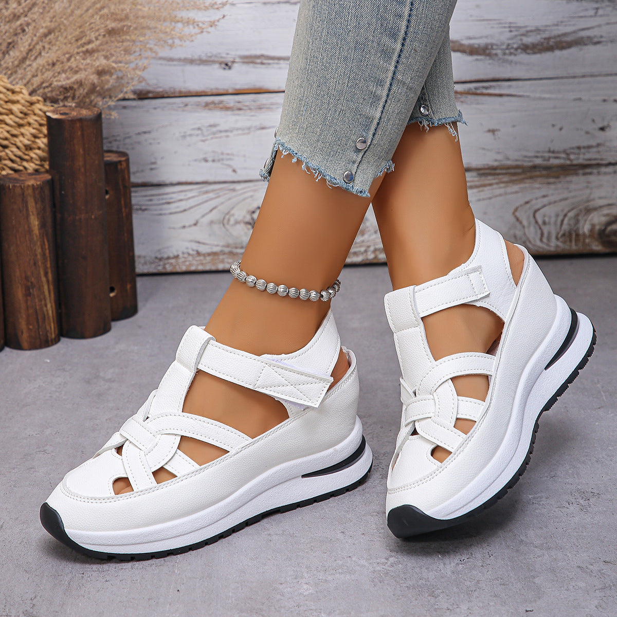 👡 Promoción de descuento de verano【35-43】sandalias casuales de suela gruesa 2026_4276515