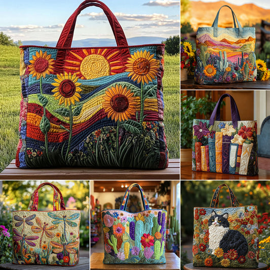 🔥👜Bolsa de mano con diseño floral personalizado (Disponible en 3 tamaños)_4215950