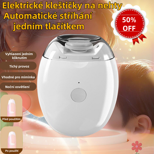 💅 Kupte 1 kus a získejte 1 zdarma! ✨ Automatický pilník na nehty pro bezpečnou a šetrnou péči o nehty 👶🔧