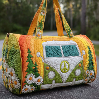 👜💐【(16x8x8) palců】Polstrovaná cestovní taška Hippie Van 4245126