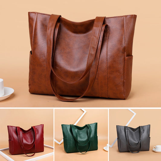 👜 2026 Nuevo Bolso de Hombro de Cuero Suave para Mujer ✅