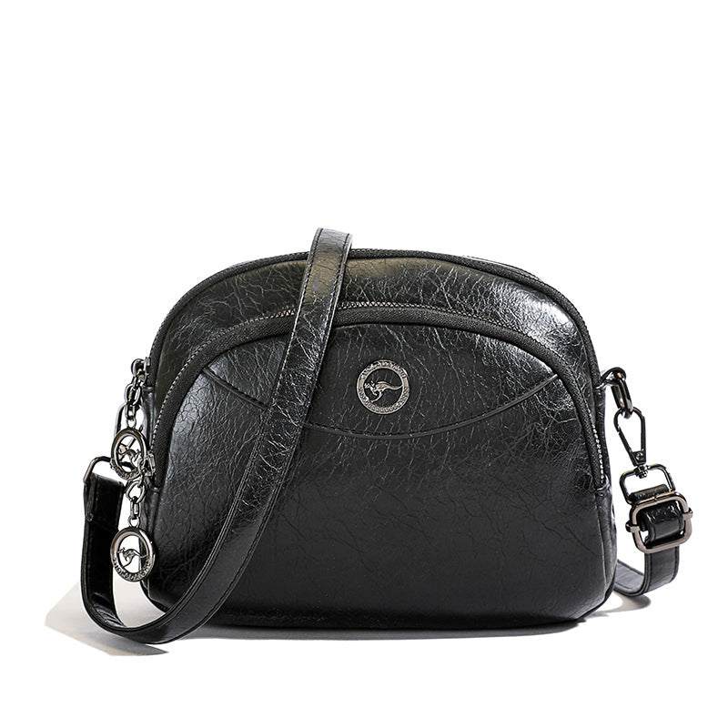 👏🎁Nowa, wysokiej jakości torba ze skóry naturalnej z wielowarstwową konstrukcją 4216181