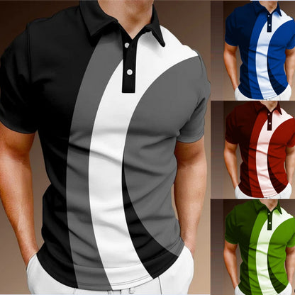 👔【S-6XL】😎2026 Pánské polo tričko s krátkým rukávem nové