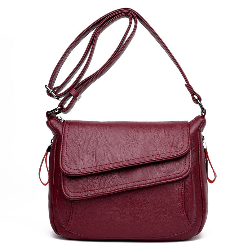 👜😍Popust kmalu izteče ✨ Elegantna torba za čez ramo iz visokokakovostnega, mehkega usnja