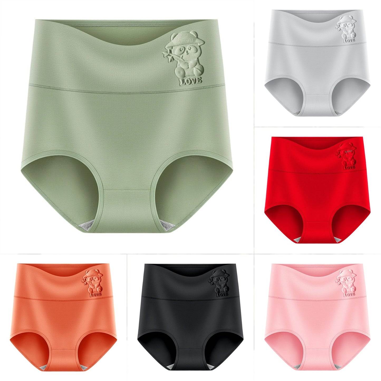 ✅【45KG-90KG】Bielizna z wysokim stanem, podnosząca i modelująca biodra, odpowiednia dla osób o wadze 45-90 kg, wykonana z wysokiej jakości bawełny✨️ 4213322