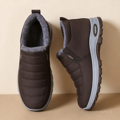 🔥【35–48】Botas de invierno unisex con forro de piel: cálidas, cómodas y antideslizantes, ideales para los días fríos.