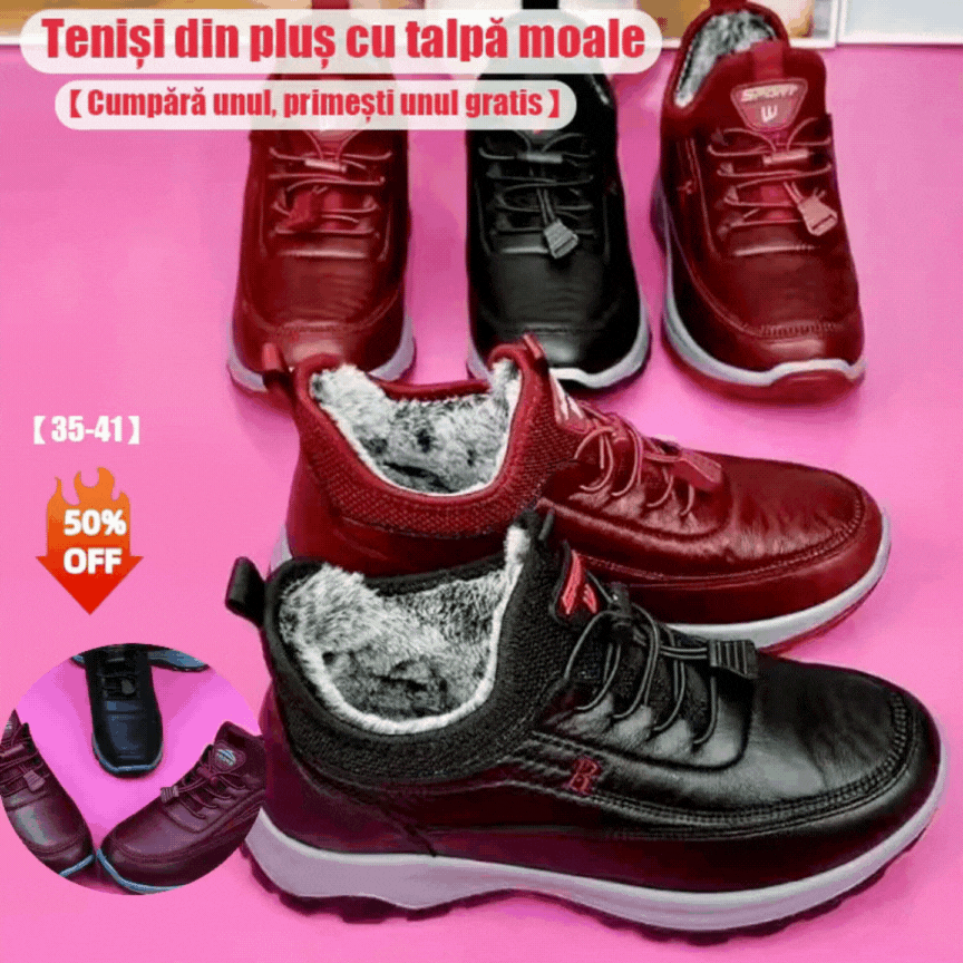 🌈⛄【35-41】Novi ženski športni čevlji, mehak podplat, udobni, iz pravega usnja, jesensko-zimski