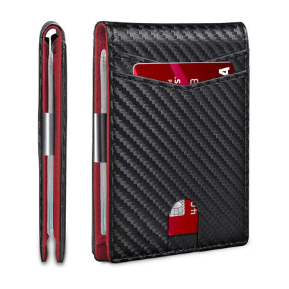 Imprescindible para hombres 👛 Cartera minimalista para hombre con función de protección RFID 👨4247217