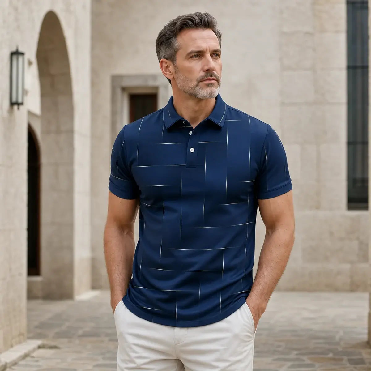 💼 Stylová polo košile s límečkem a perfektním střihem | Pro práci i volný čas 🖤