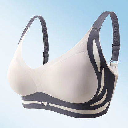 😍【Paquete de 2】Sujetador de una pieza sin aros para mujer❤️【40-85 kg】