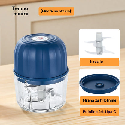 🔥 🔥【Kupite 1, dobite 1 gratis】Prodanih več kot 50.000 enot! 🧄Električni sekalnik česna, mini prenosni sekalnik zelenjave
