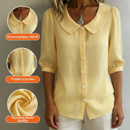 🌸【S-3XL】Damski kardigan z krótkim rękawem i zapięciem na guziki – idealny wybór na wiosnę i lato. Dostępna płatność przy odbiorze.✅4289394