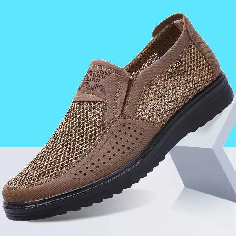 🔥【Posebna ponudba】👟【38-48】2026 Moška casual obutev  Zračna & udobna | Mehki nedrseči podplati
