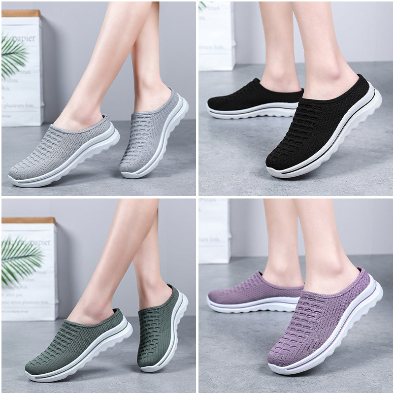 ✨【Velikosti 36-41】Nová dámská volnočasová obuv, prodyšná volnočasová obuv z flyknit materiálu 4243975