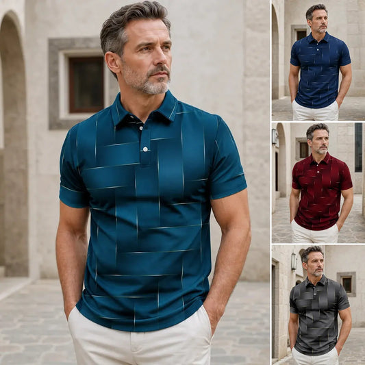 💼 Stylová polo košile s límečkem a perfektním střihem | Pro práci i volný čas 🖤